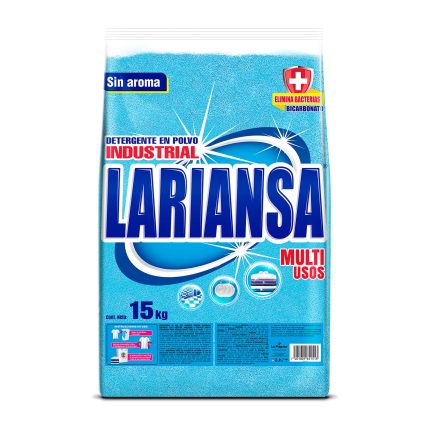 Detergente Industrial Lariansa sin fragancia 33 lb