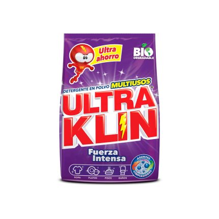 Detergente Ultraklin Fuerza Intensa 700 g
